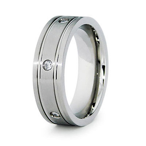 titanium wedding band