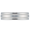 6mm Milgrain Satin Comfort Fit Benchmark Band