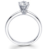 14K White Gold Solitaire Diamond Engagement Ring (0.20 - 1.50 ct)