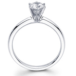 14K White Gold Solitaire Diamond Engagement Ring (0.20 - 1.50 ct)