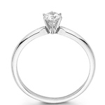 14K Gold Round Diamond Solitaire Engagement Ring (0.20 - 1.50 ct)