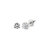 14K 3 Prong Round Solitaire Diamond Stud Earrings 0.15ctw