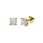 diamond stud earring - JewelryVortex