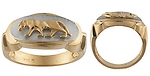 mens gold ring