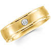 Benchmark 6mm Diamond Comfort Fit Satin Band (0.08 ctw)