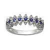 Diamond and Sapphire Ring