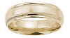 6mm Satin Milgrain Comfort Fit Band