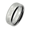 Polished Laser Engraved 8mm Tungsten Carbide Celtic Ring