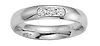 4mm Tri Diamond Comfort Fit Band