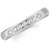 Benchmark 4mm 14k Channel Diamond Comfort Fit Promise Ring (0.42ctw)