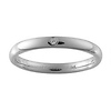 Benchmark 3mm Platinum Diamond Comfort Promise Ring