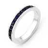 Channel set Blue Sapphire Eternity Band (1.65 ct.)