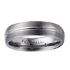 6mm Tungsten Designer Comfort Fit Benchmark Wedding Band