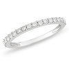 1/4 CT Diamond TW Stacked Ring 14K White Gold
