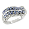 Sterling Silver 1.13 CT TGW Sapphire Fashion Ring