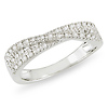 Sterling Silver 0.25 ctw Diamond Fashion Ring