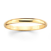 2mm Yellow Gold Wedding Band