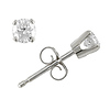 14KW 0.25 CT TDW Solitaire Earrings