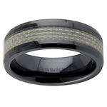 men's ceramic wedding ring