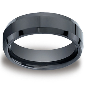 7mm beveled edge ceramic ring
