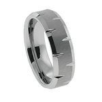 Texture Designer Tungsten Carbide Band