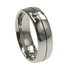 Split Titanium 7mm Ring