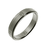 Titanium Rivet Comfort Fit Band