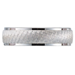 14k 6mm White Gold Textured Wedding Ring
