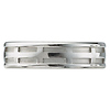 14k White Gold Designer Band