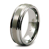 8mm Tungsten Grooved Band