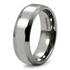 Tungsten Wedding Band with Designer Edge