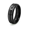 Black Titanium Wedding Band