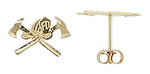 Mini Firefighter Earrings